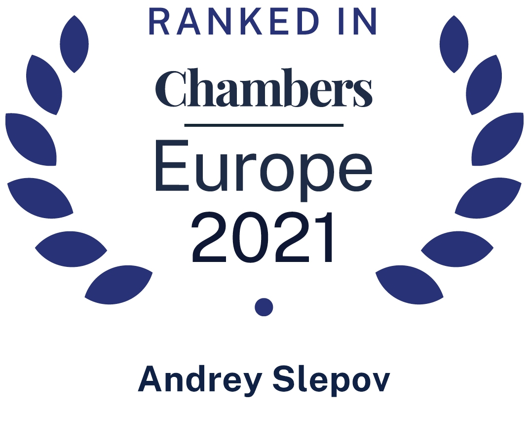 Andrey Slepov, Chambers Europe 2021