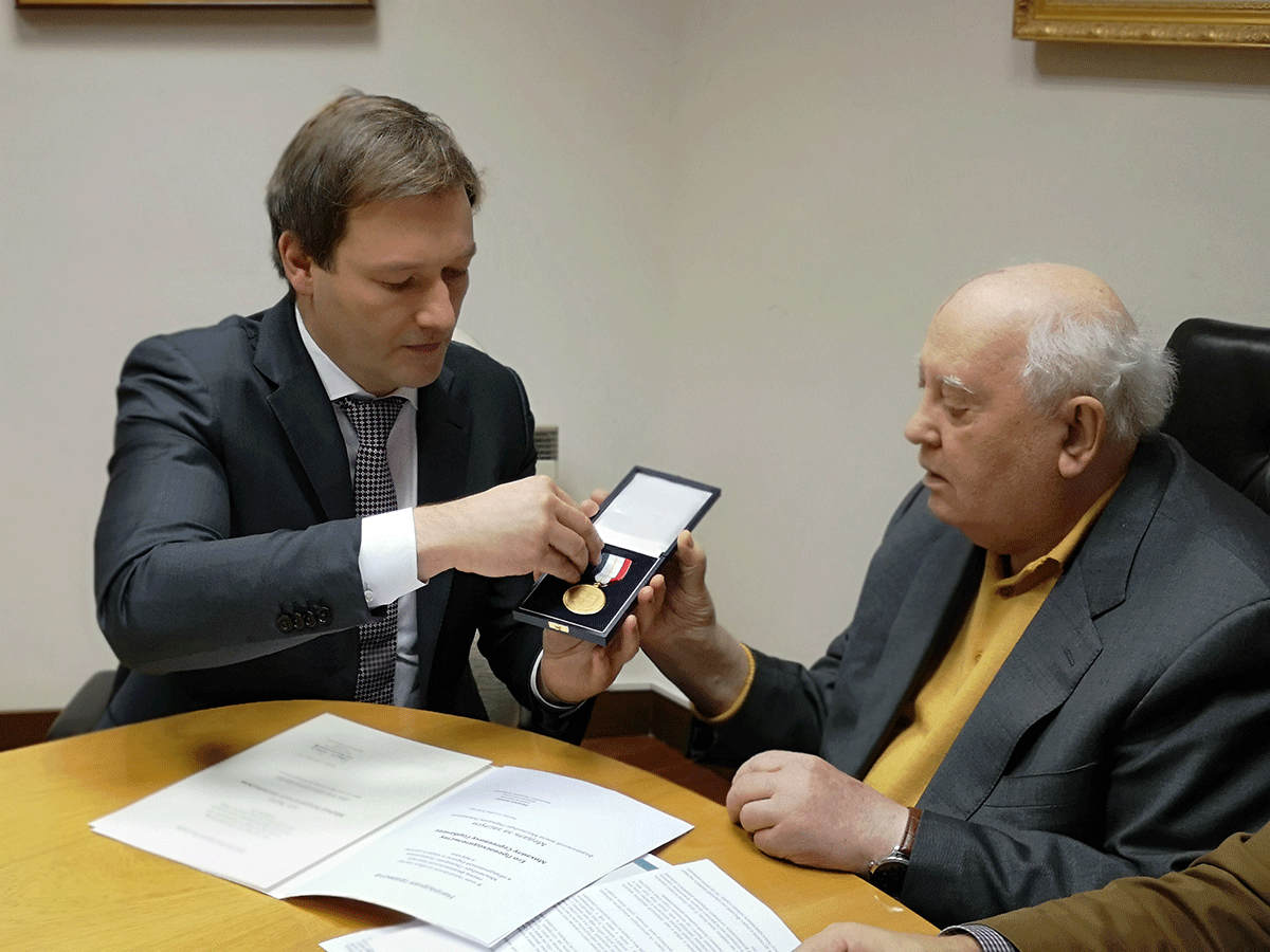 Mikhail Gorbachev_Falk Tischendorf 1